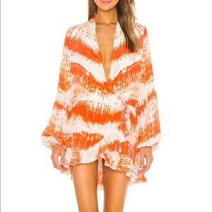 Like New Rococco Sand orange Ilios dress. Size XS.